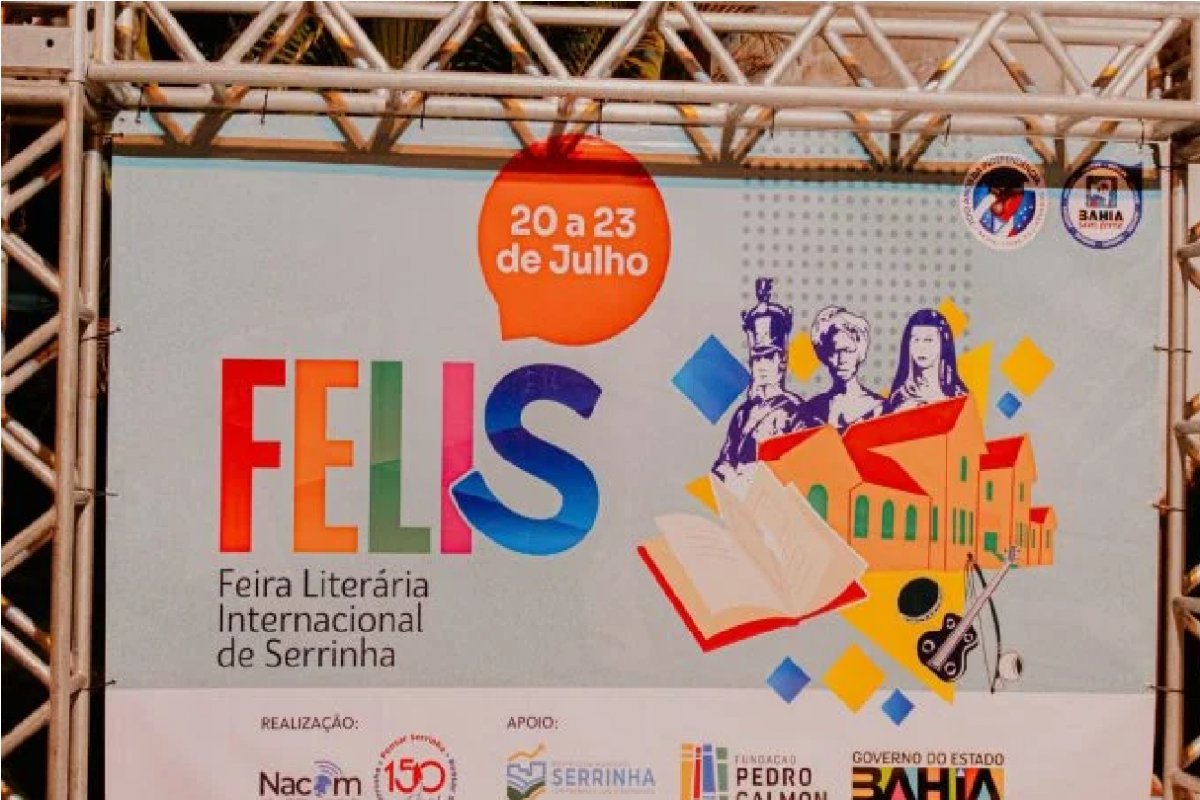 Feira Literária Internacional de Serrinha traz reflexões sobre literatura infantil e protagonismo negro neste sábado 