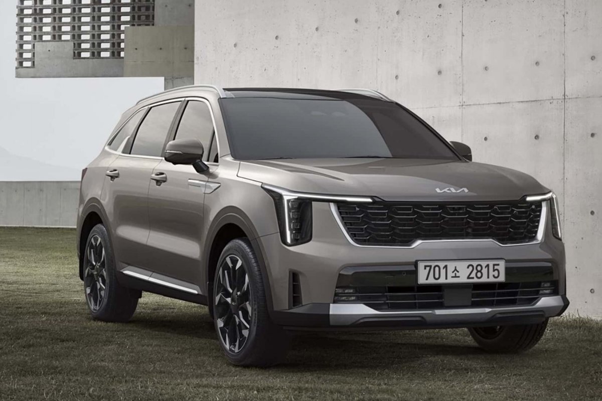 Novo Sorento 2024 estreia com visual renovado na Ásia 