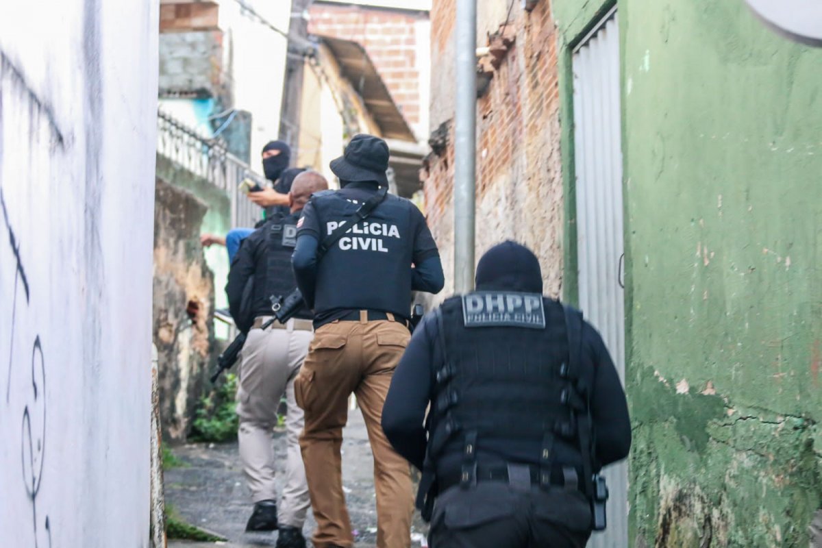 Integrantes de grupo criminoso são presos em megaoperação da Polícia Civil em Salinas das Margaridas