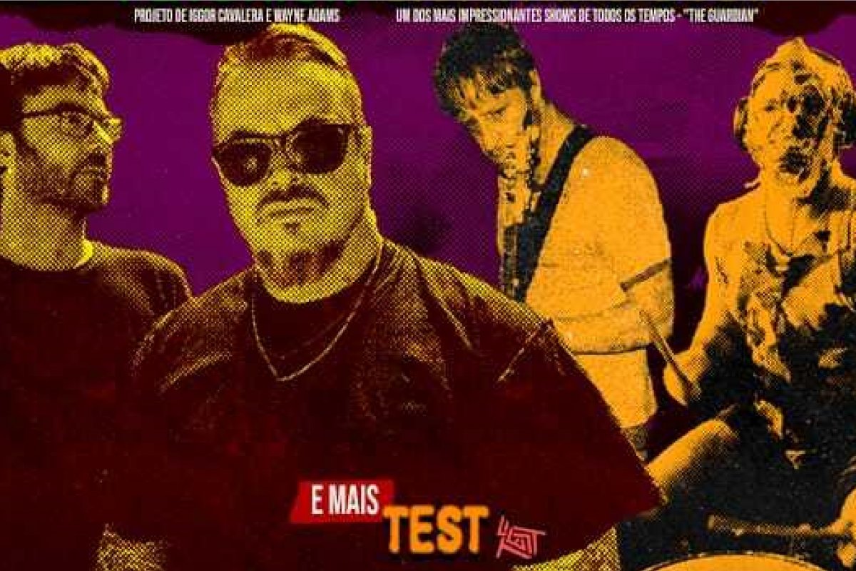 Banda Petbrick, Lightning Bolt e Test se apresentam pela primeira vez no Brasil