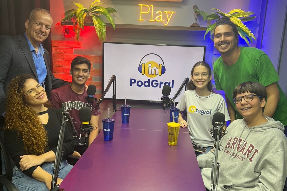 Colégio Integral lança podcast com foco em educação, cultura, ciência e atualidades! 
