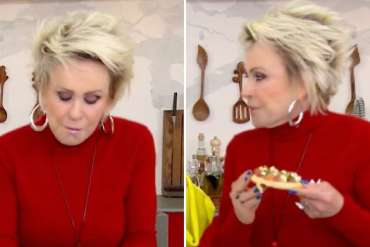 Ana Maria Braga reprova receita ao vivo!