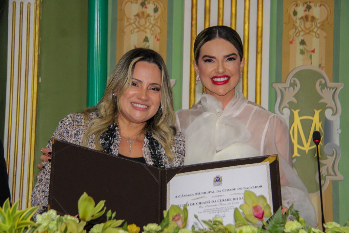 Chef Fernanda Possa recebe título de cidadã soteropolitana!