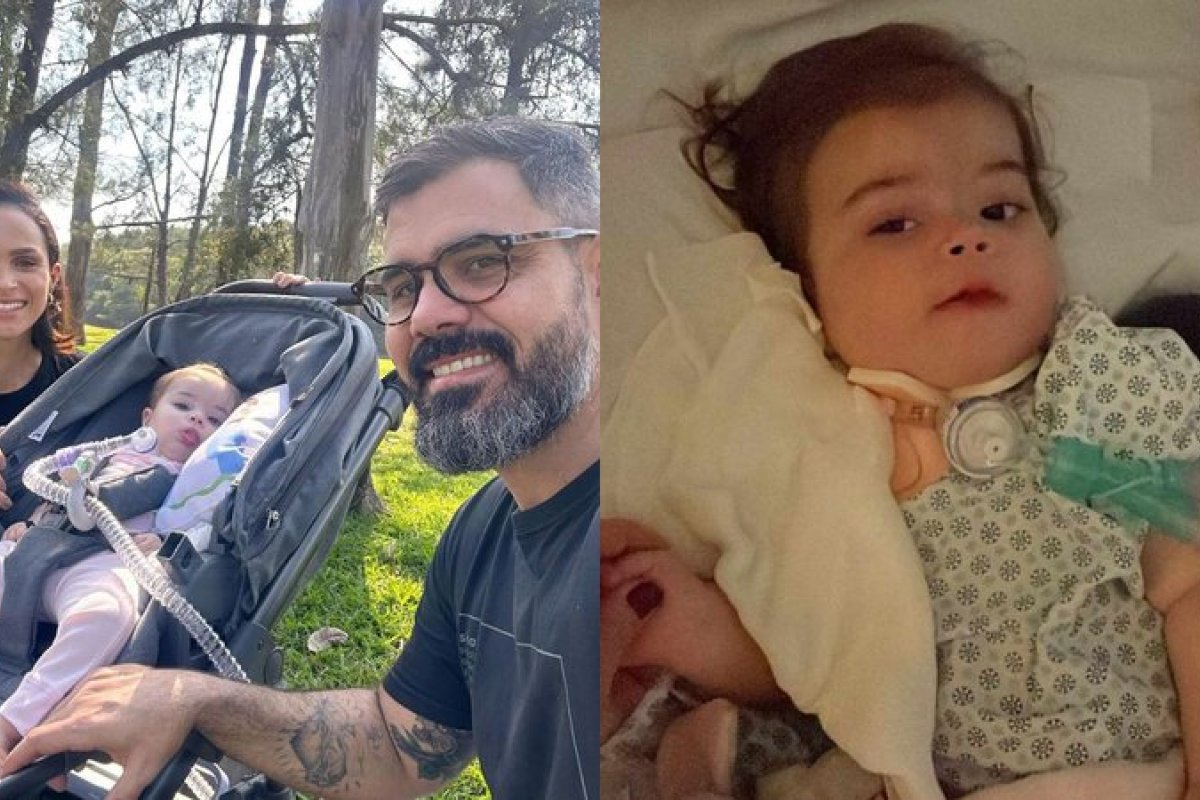 Lutando pela vida: Filha do ator Juliano Cazarré contrai duas bactérias e passará por cirurgia! 