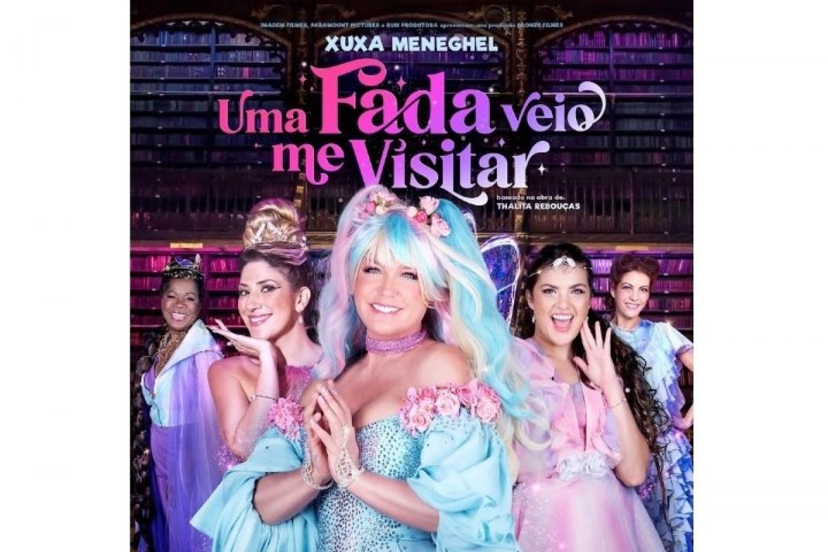 Xuxa vira fada em novo filme! 