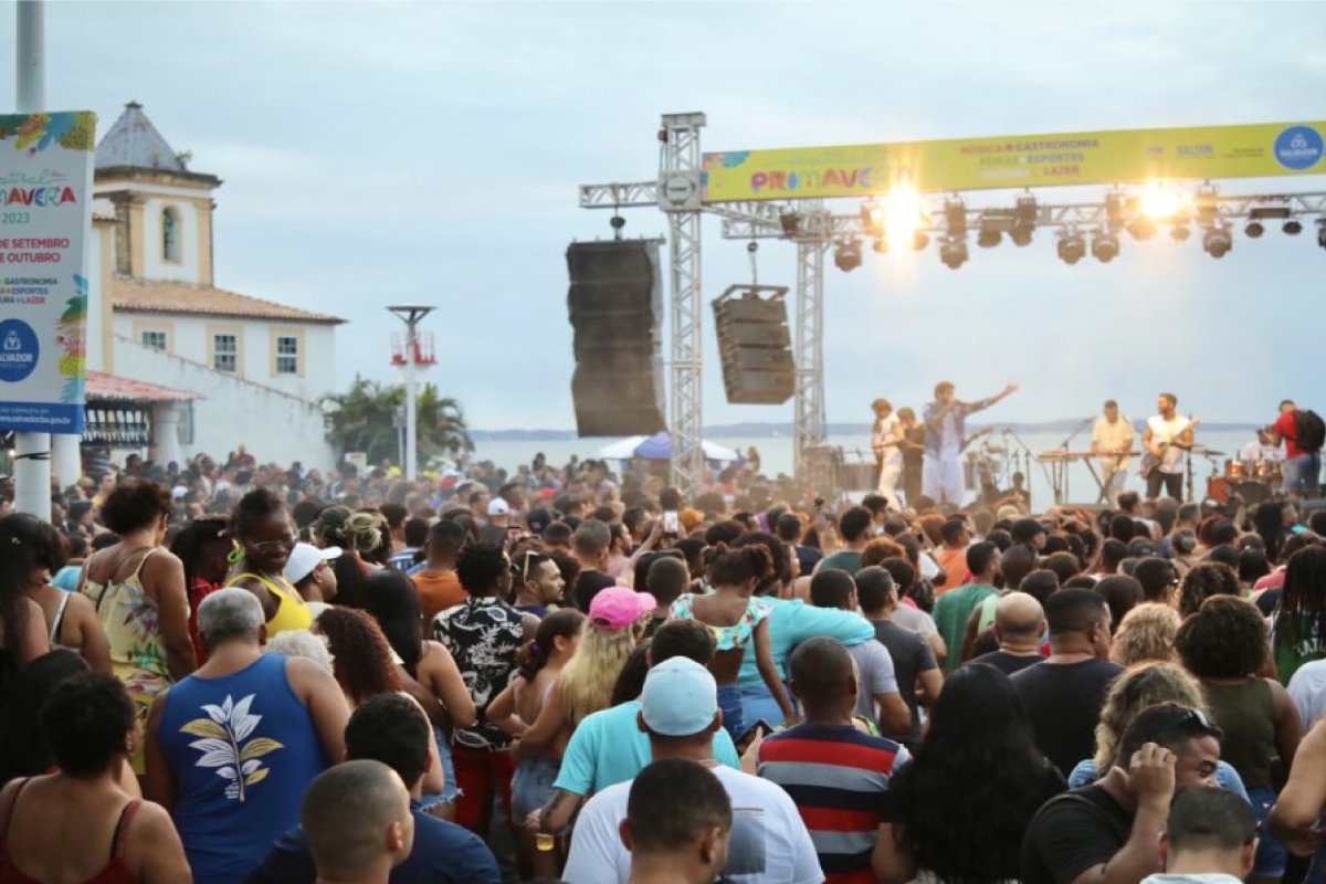 Salvador recebe a primavera com música e arte em evento da prefeitura