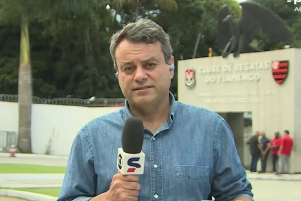 Eric Faria critica técnico do flamengo em áudios vazados de transmissão de jogo