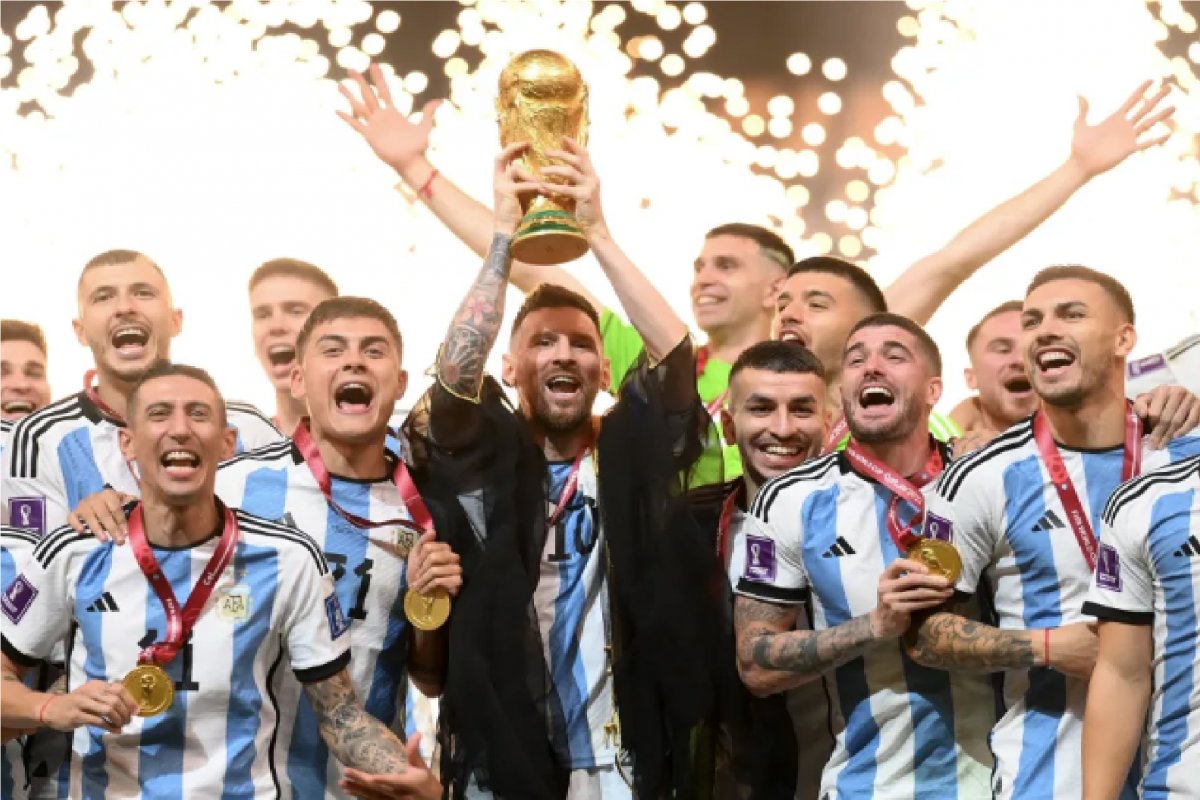 Argentina permanece no topo do ranking da FIFA; Brasil em terceiro lugar