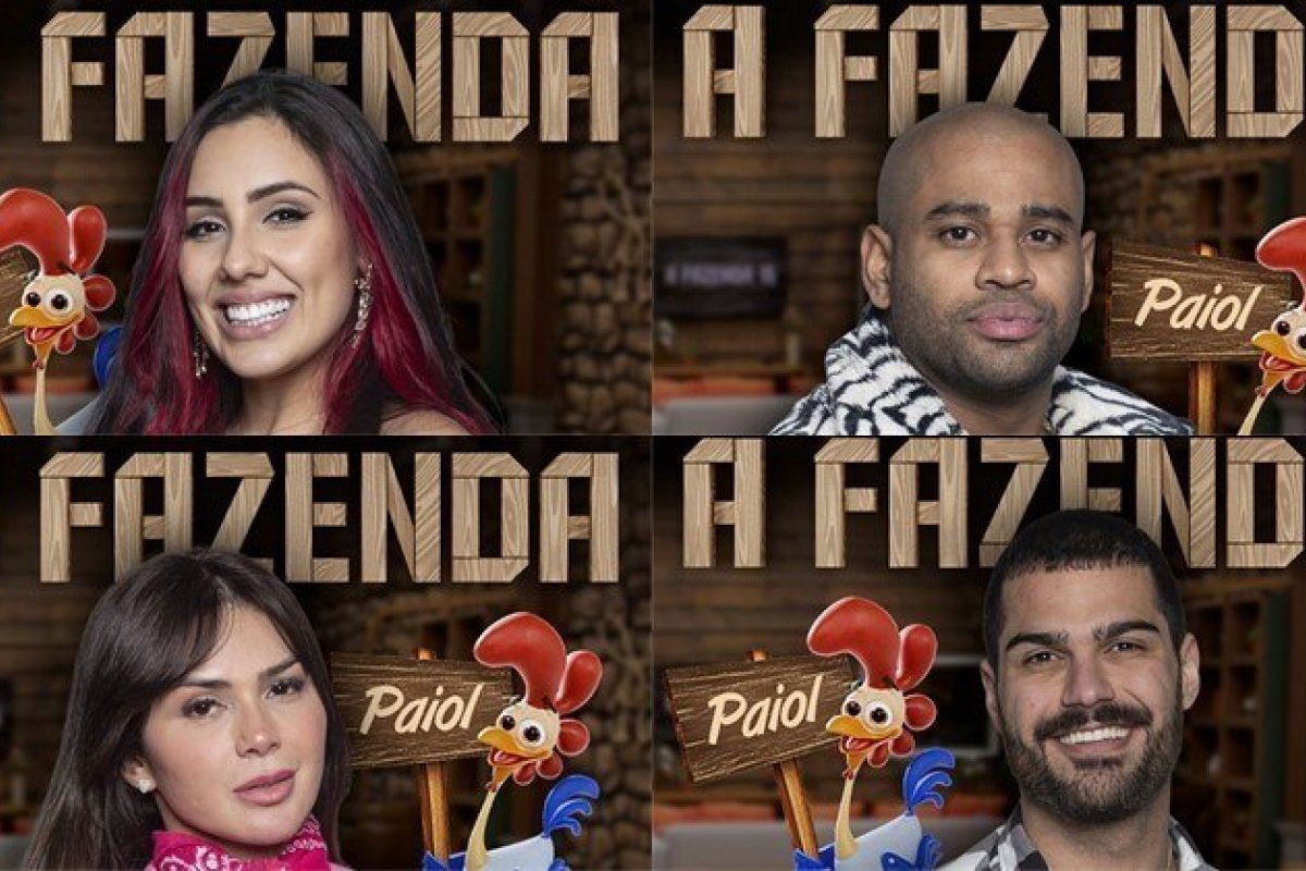 Confira os quatro novos peões de A Fazenda 15!