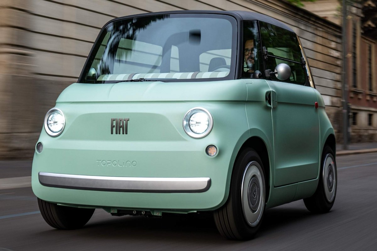 Fiat Topolino voltou e agora é elétrico 