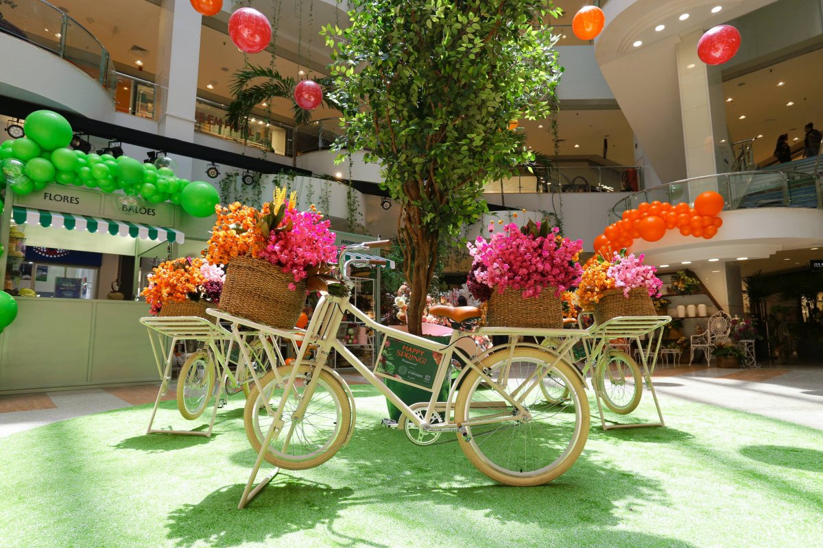Empório Decor assina exposição de primavera no Shopping Barra! 