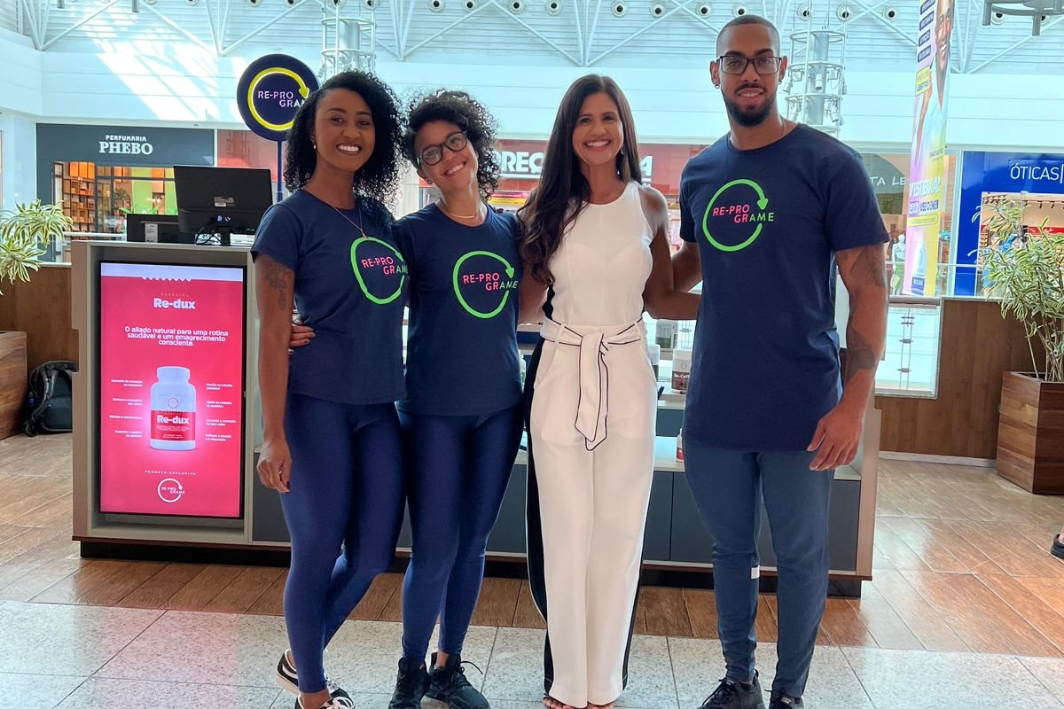Lidiane Angelim inaugura a Loja Re-Programe em shopping da capital baiana! 