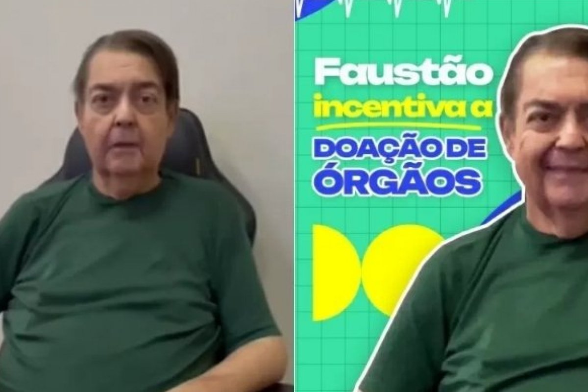 Faustão aparece em campanha do Governo Federal! 