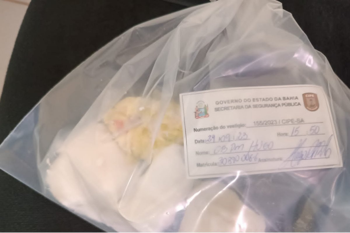 Polícia prende homem com 180 gramas de cocaína em Xique-Xique 