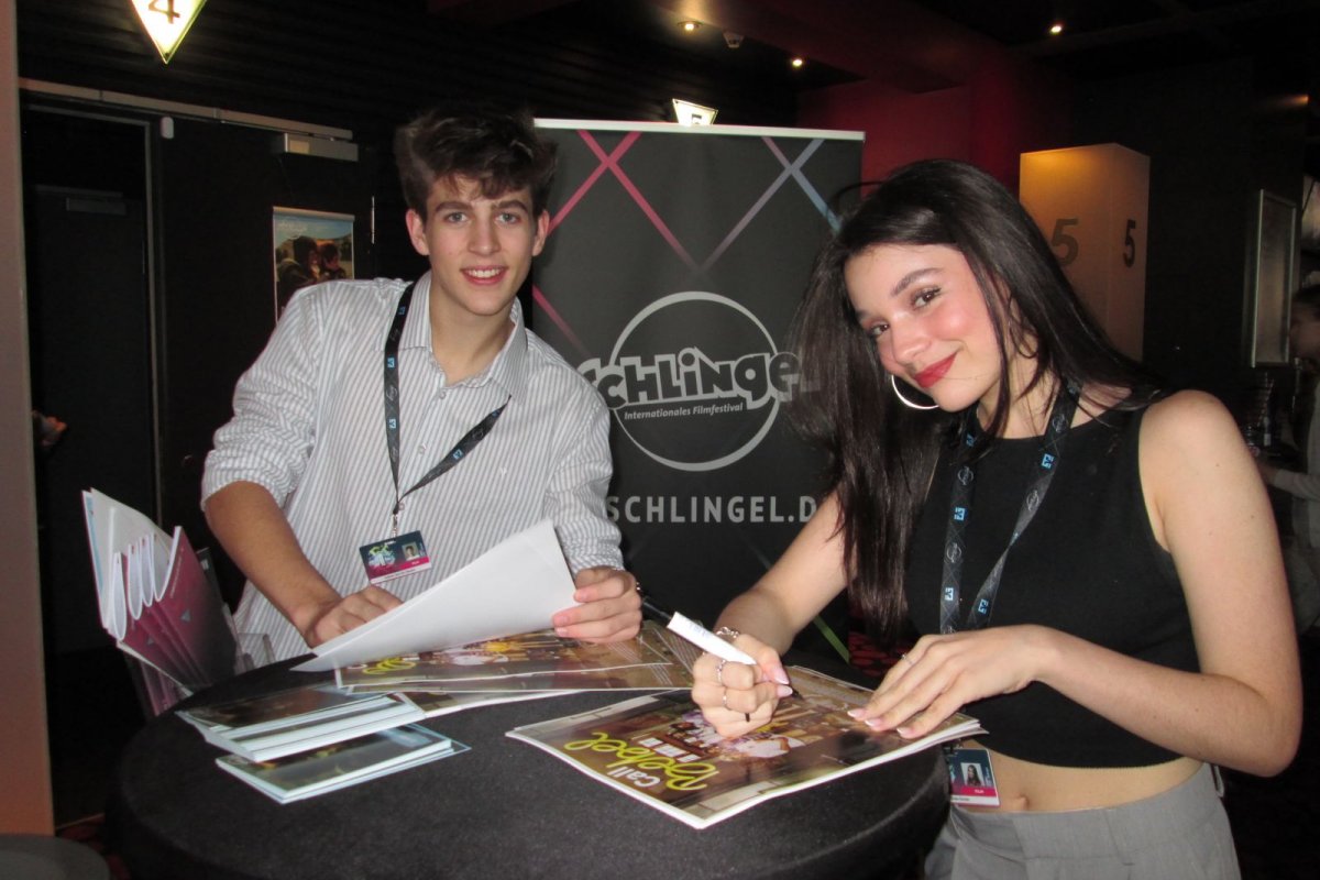 Antônio Zeni e Giulia Benite representaram o cinema brasileiro na Alemanha!