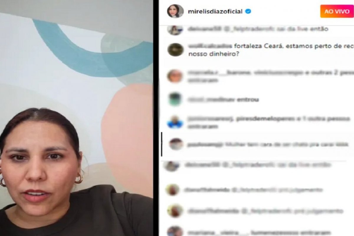 Mesmo procurada pela polícia brasileira, mulher de ‘Faraó dos Bitcoins’ faz live nos EUA sobre arte e música
