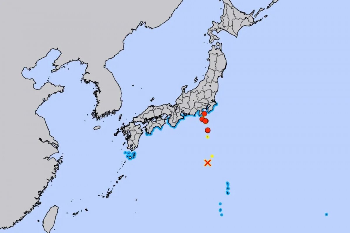 Japão emite alerta de tsunami na costa leste do país