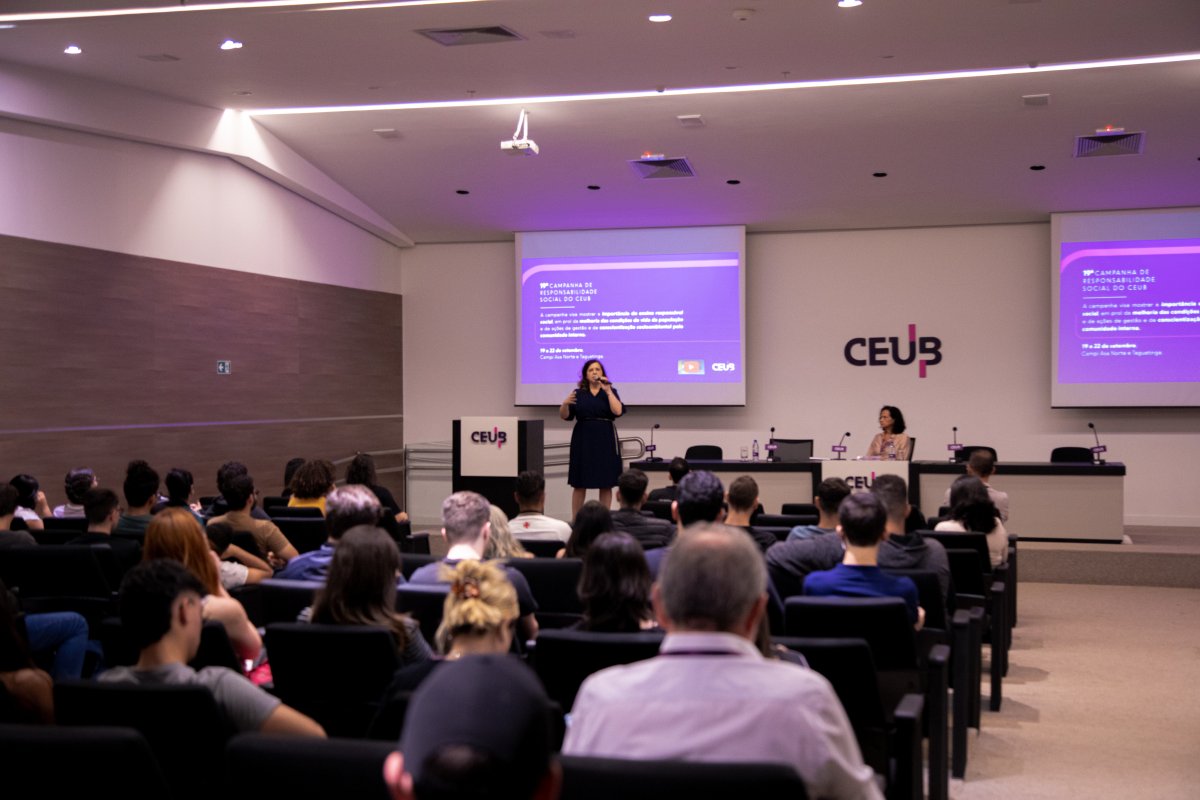 Projetos de voluntariado e extensão do CEUB transformam a comunidade!