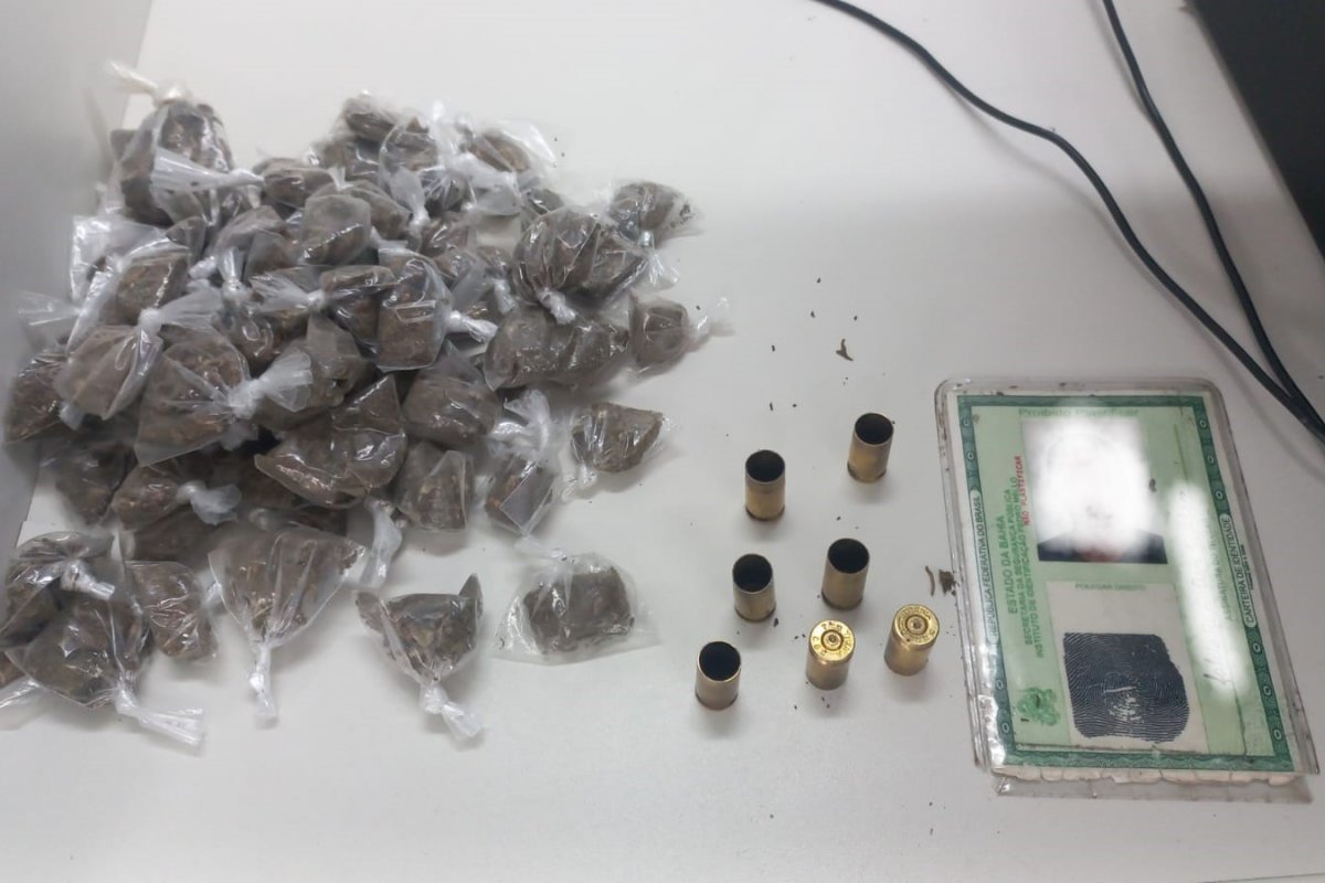 Drogas são apreendidas em São Cristovão