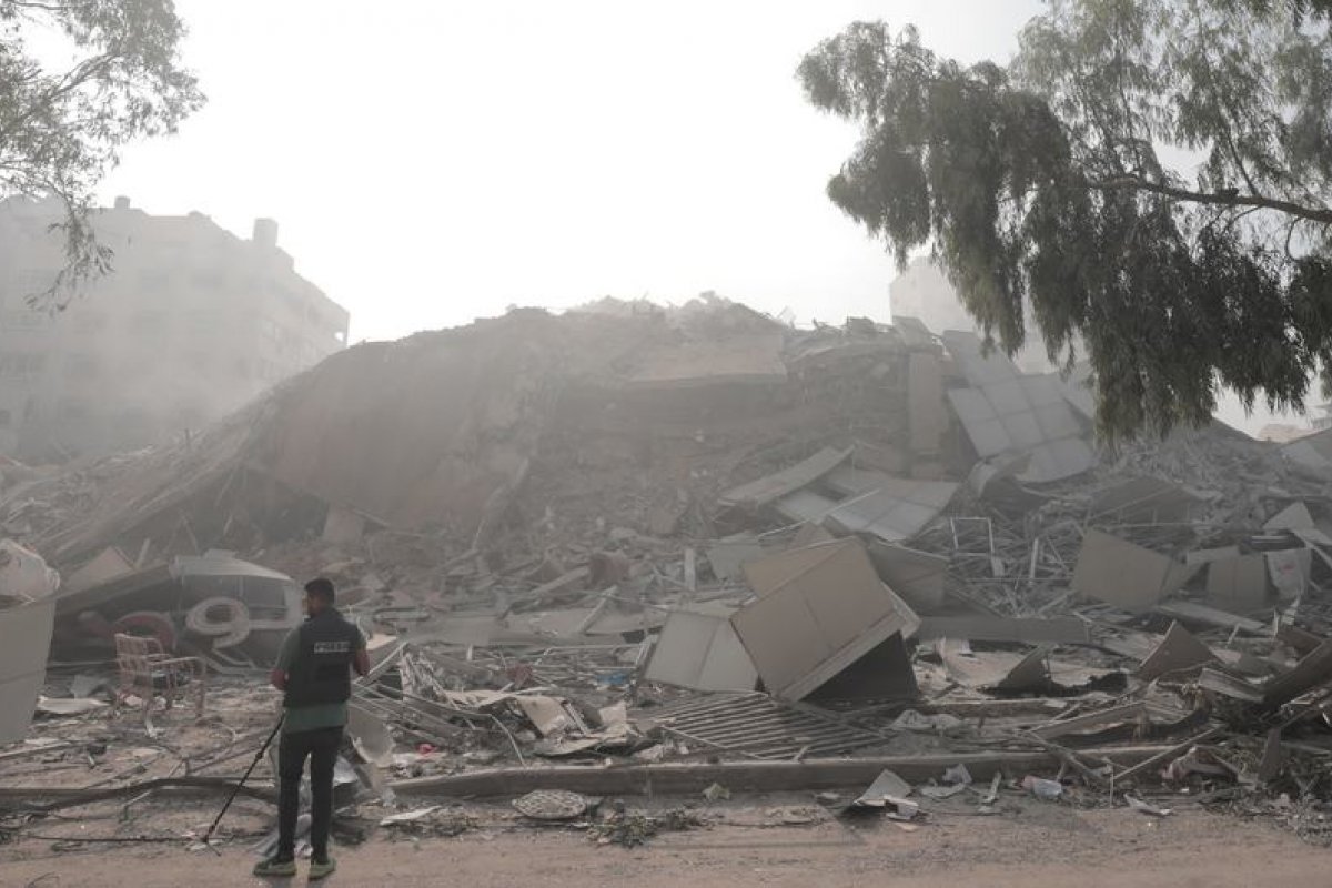 Treze brasileiros na Faixa de Gaza foram abrigados em escola católica