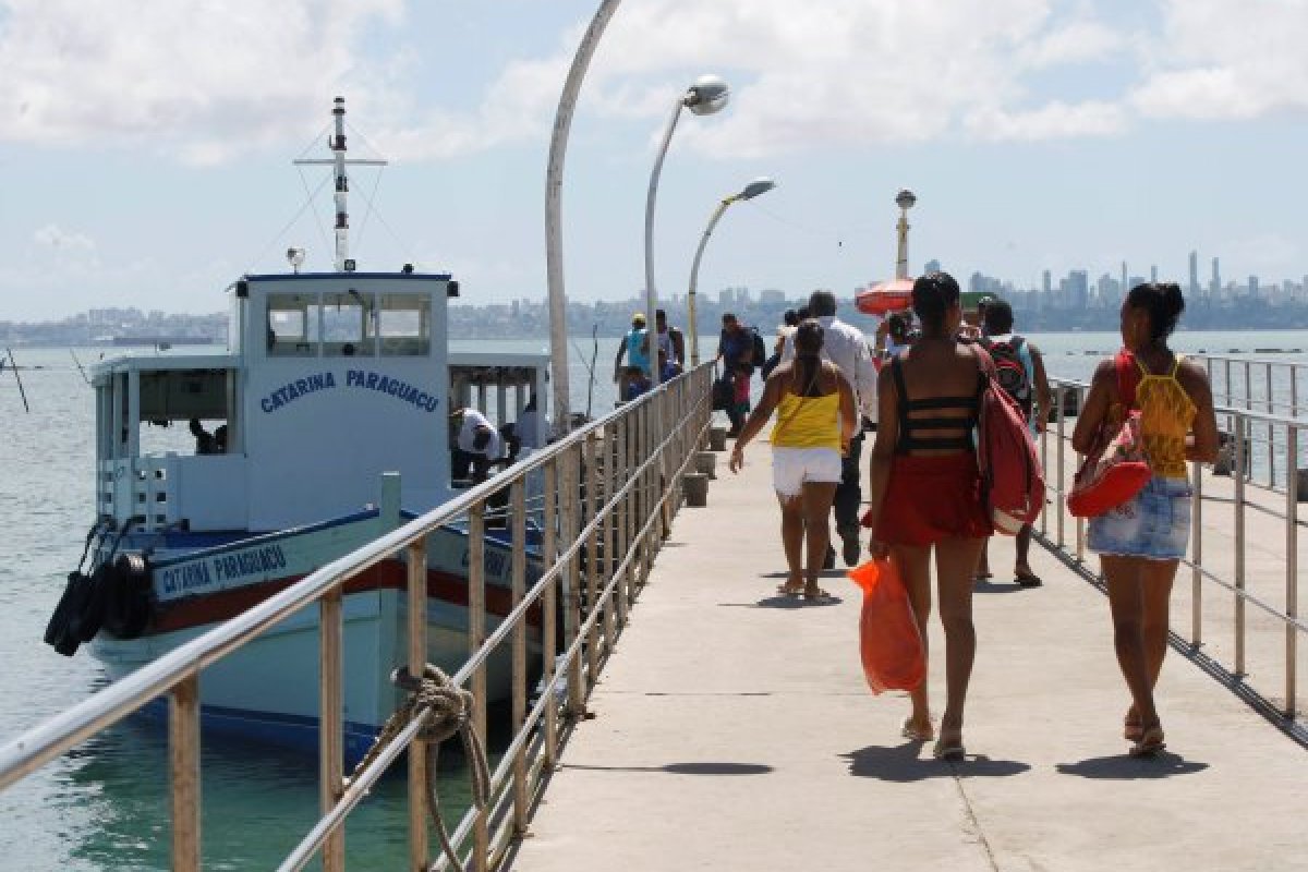 Travessia Salvador-Mar Grande tem movimento tranquilo no retorno do feriadão da Ilha de Itaparica