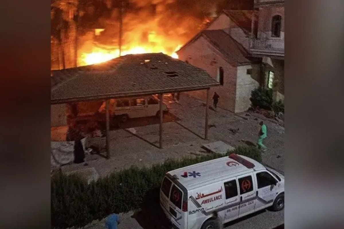 Gaza: ao menos 500 pessoas morreram em ataque ao hospital