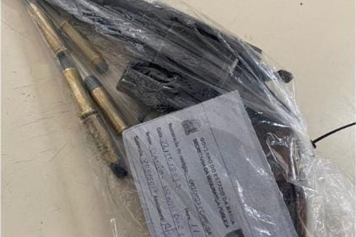 Homem é preso com arma de fogo no interior da Bahia 