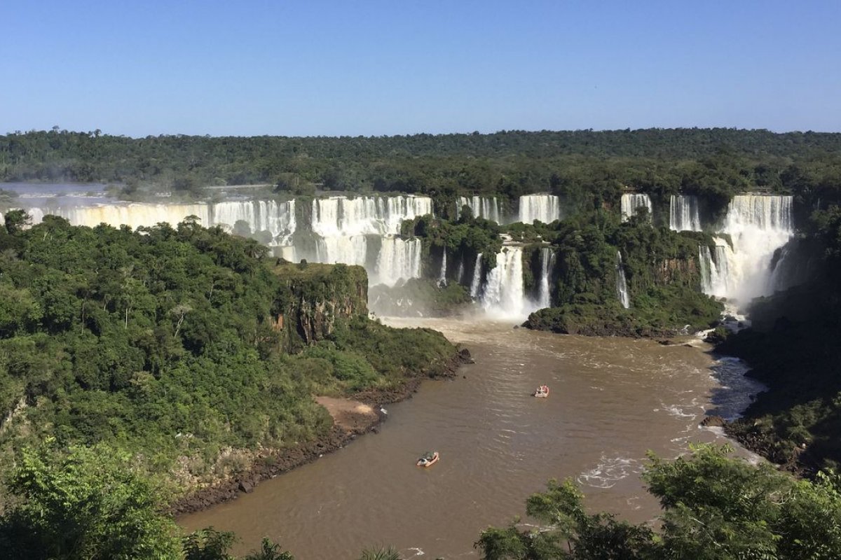 Cataratas do Iguaçu registram maior vazão de água desde 2014