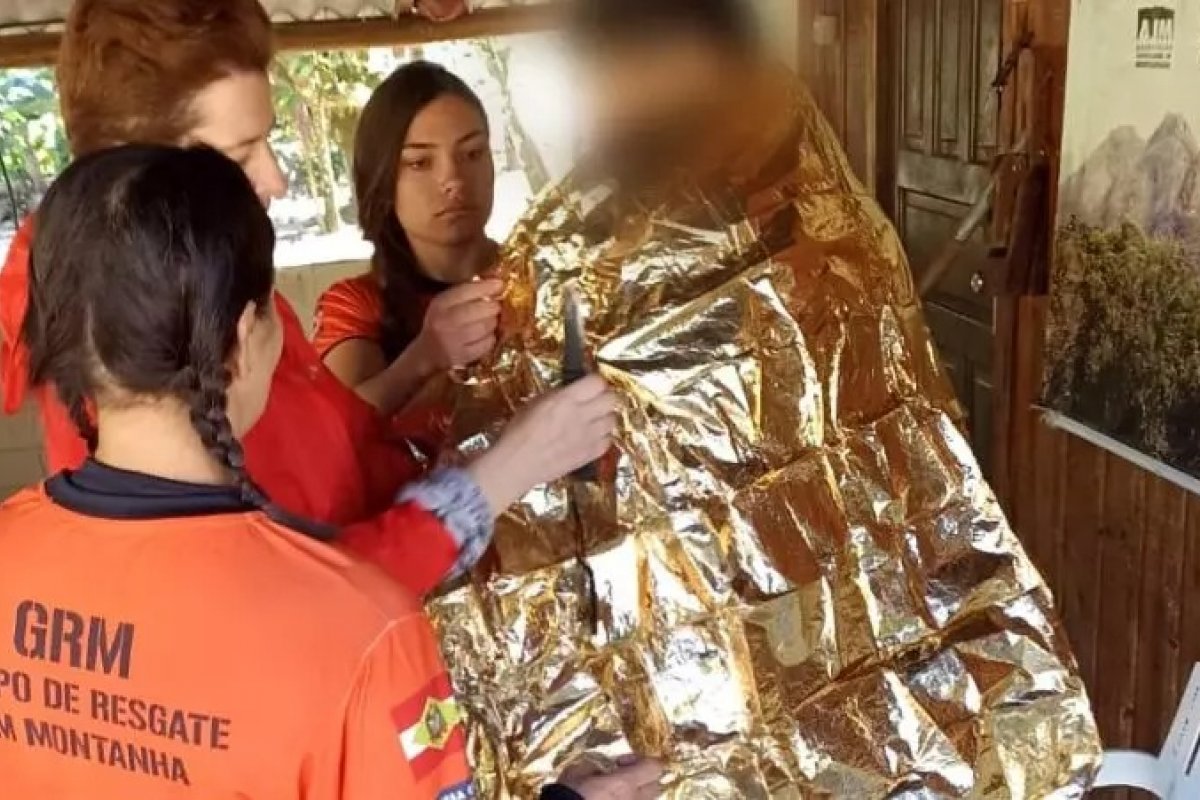 Homem é resgatado após se perder em trilha no Norte de Santa Catarina