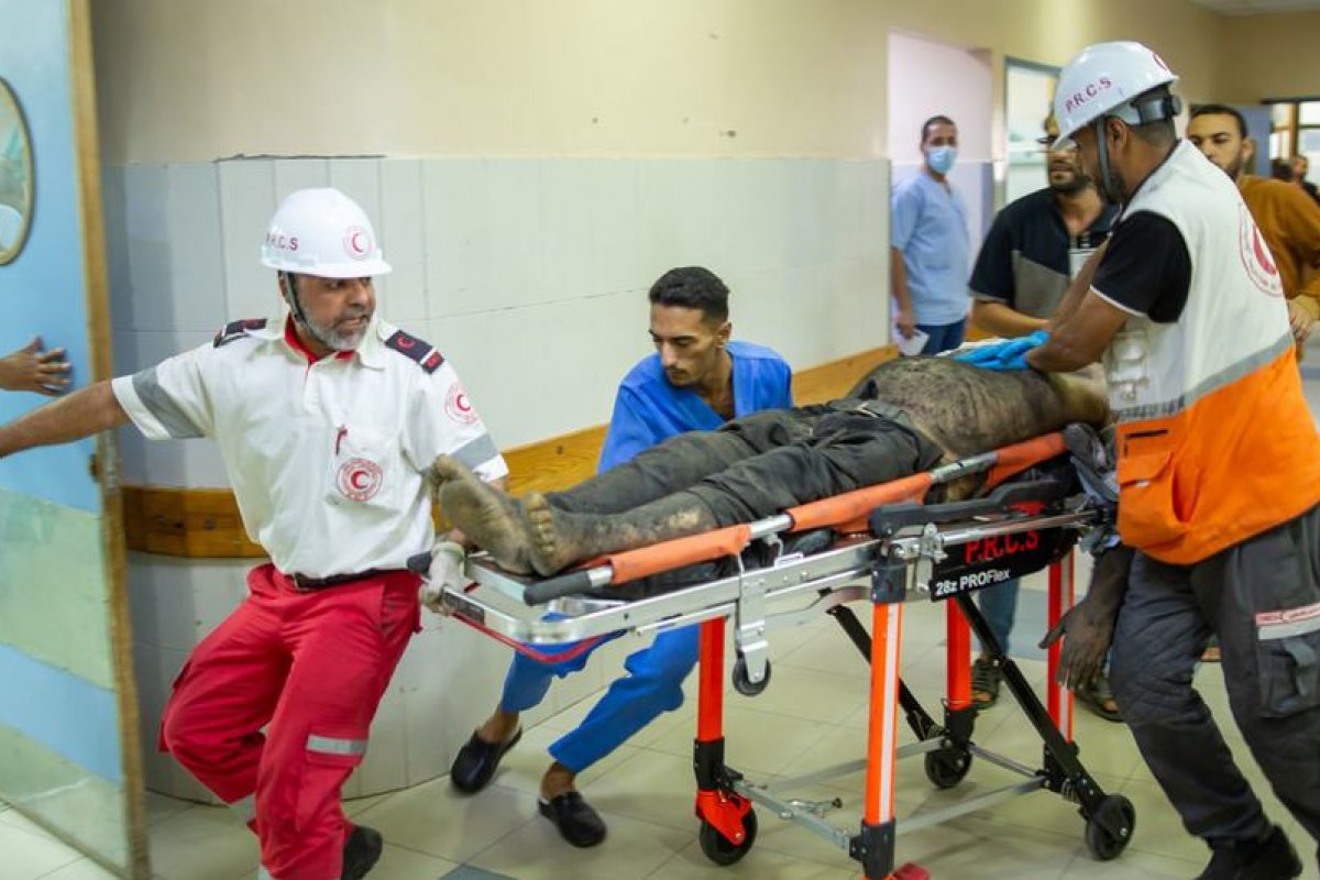 Hospital está há três dias sem energia em Gaza 