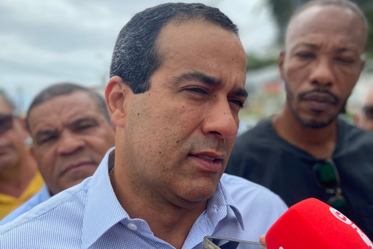 ''Área de influência é 80% do nosso PIB aqui da Bahia de Todos os Santos'', diz Bruno Reis sobre a economia marítima 