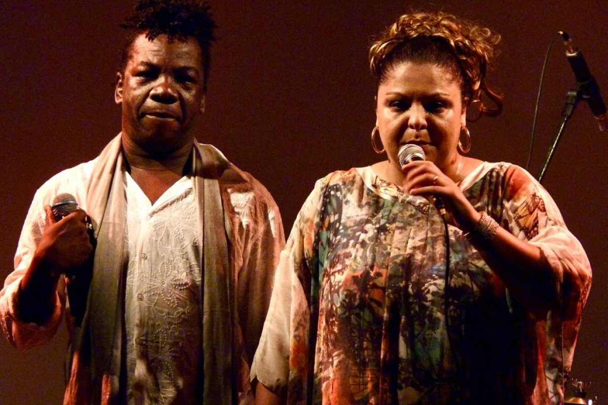 Fabiana Cozza recebe o cantor Aloísio Menezes em sua segunda apresentação na Caixa Cultural Salvador! 