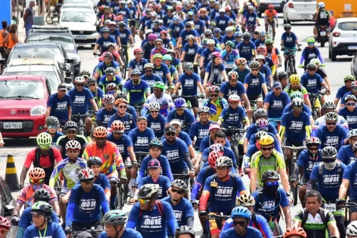 Novembro azul:  3º Pedal do Bem é realizado neste domingo (19)