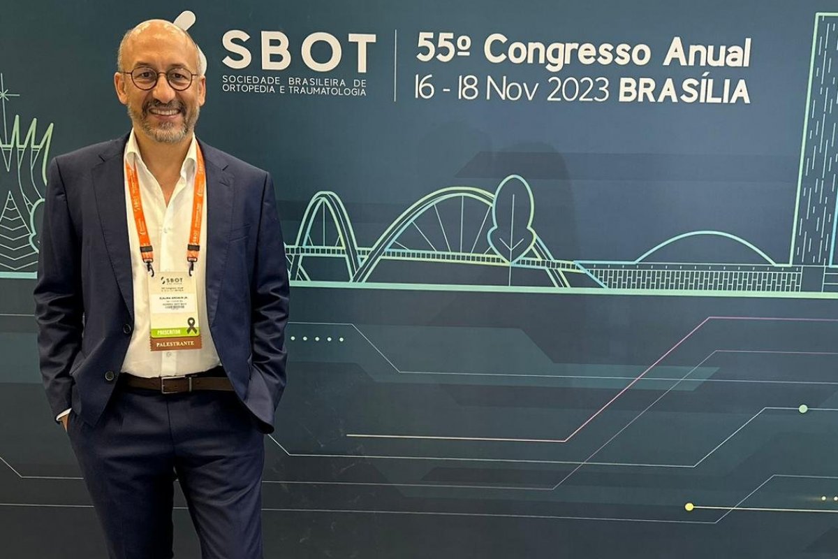 Ortopedista Djalma Amorim Jr. palestra no 55º Congresso da Sociedade Brasileira de Ortopedia e Traumatologia!