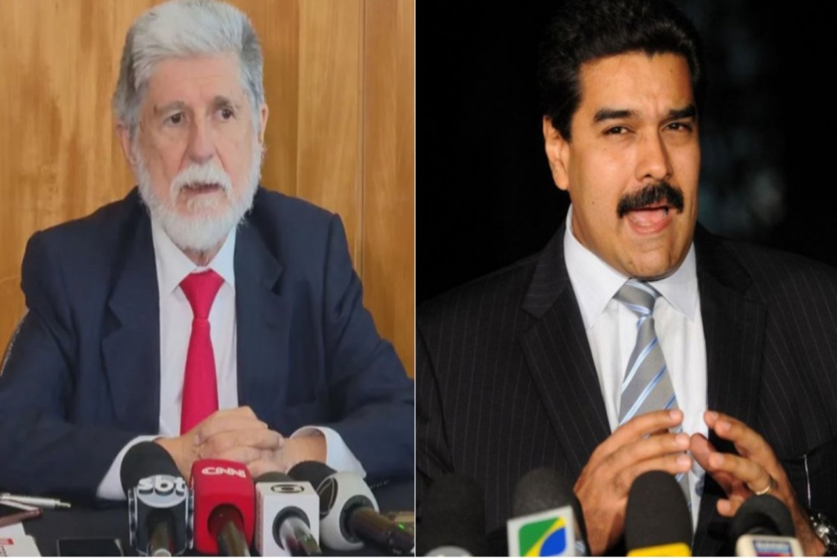 Celso Amorim se reúne com Maduro para discutir tensões entre Venezuela e Guiana