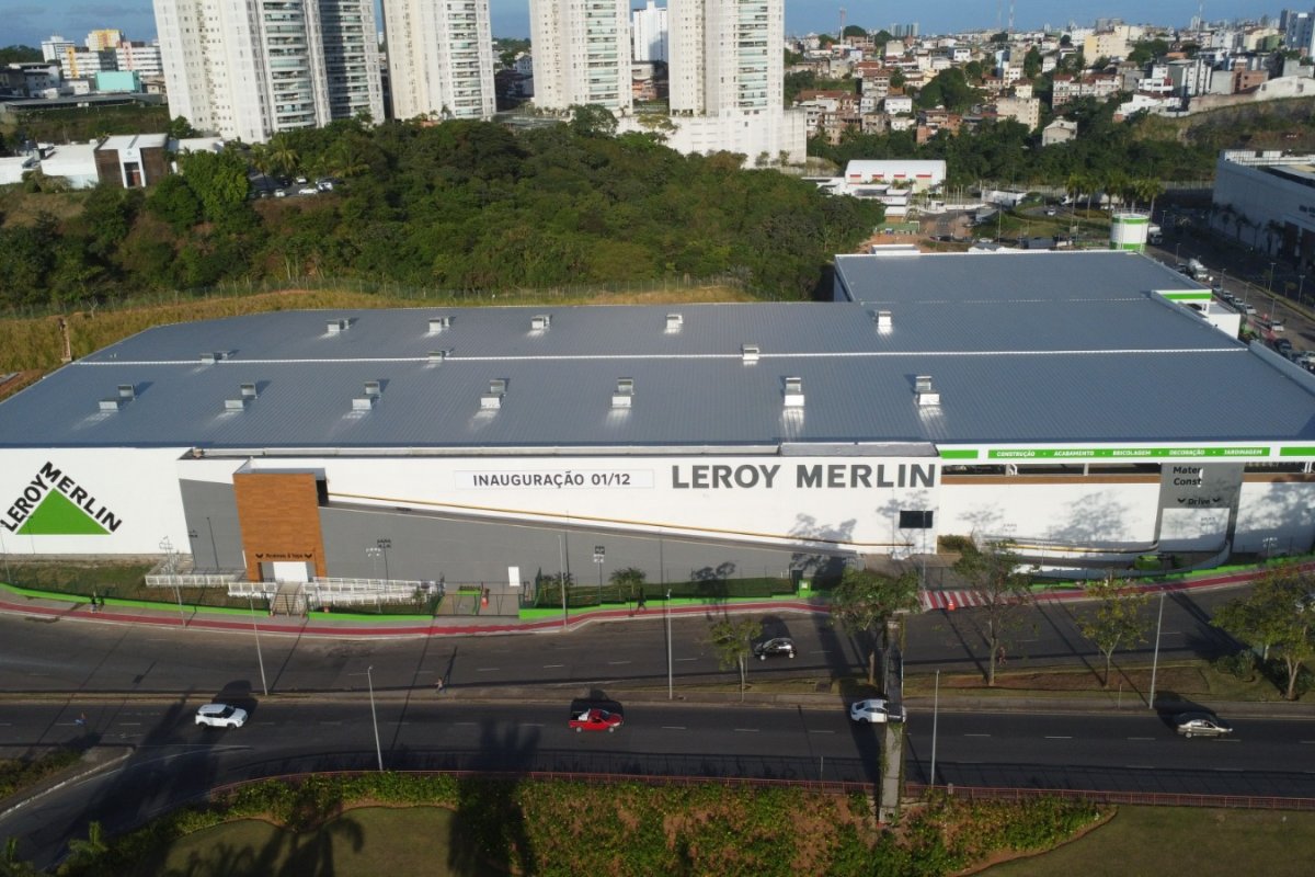 Consul Engenharia finaliza construção da Leroy Merlin na capital baiana!