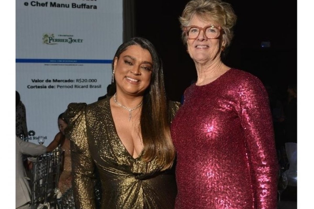 BrazilFoundation realiza jantar de gala em São Paulo com presença de Preta Gil!