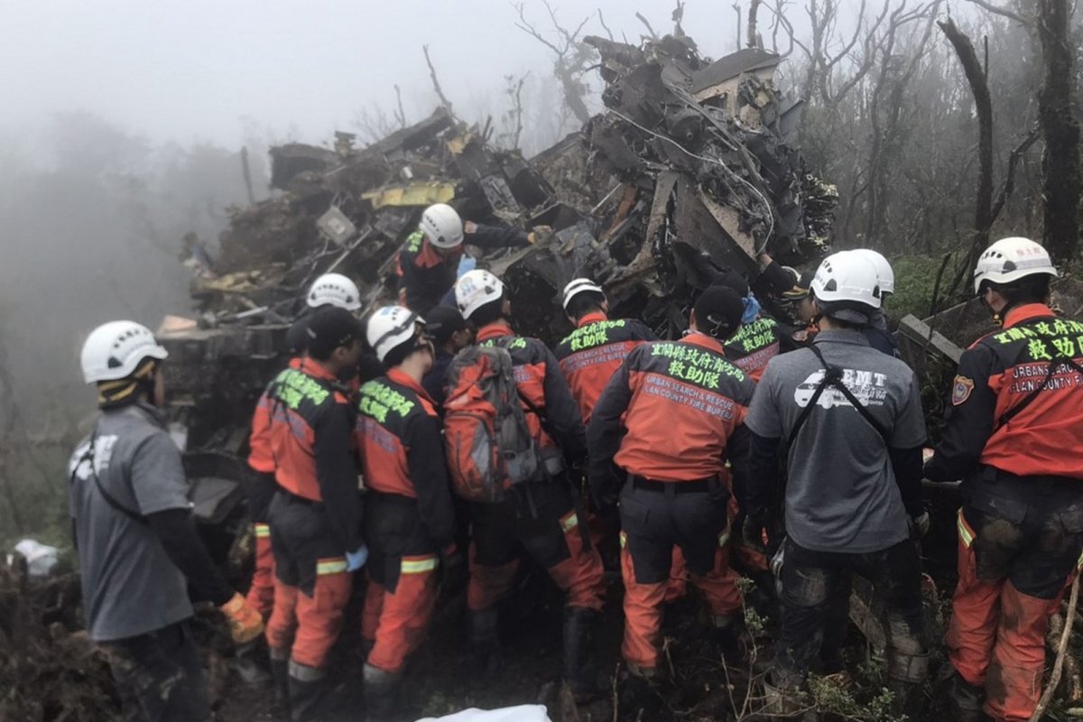 Autoridade do Estado-Maior de Taiwan morre em acidente de helicóptero 