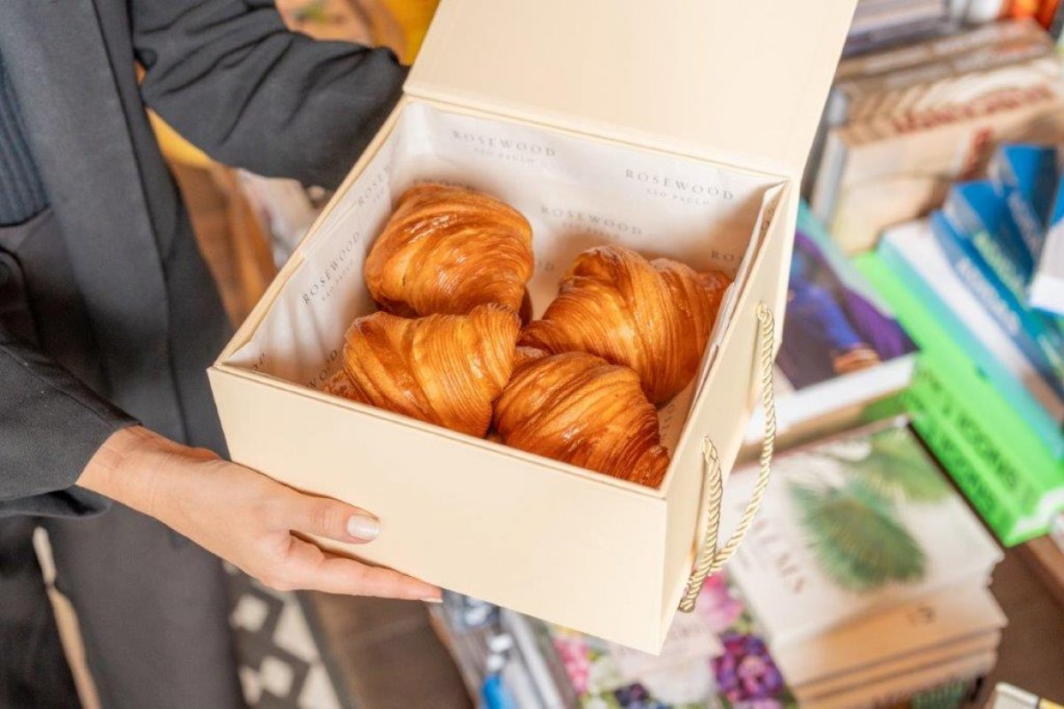Rosewood São Paulo lança caixa de croissants to go! 