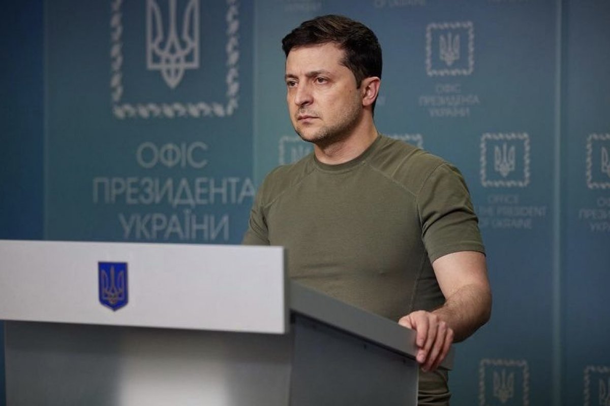 Zelensky teve encontro com representante do Itamaraty