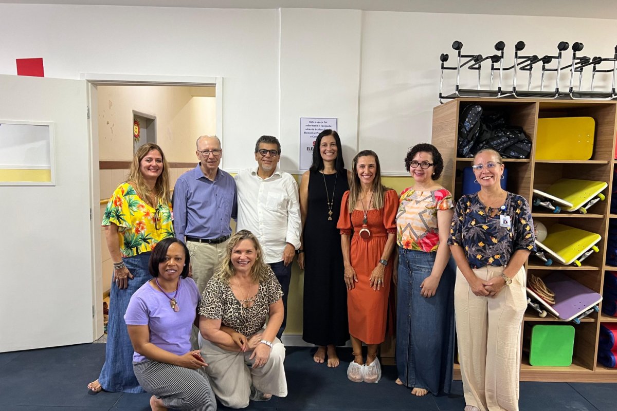 Pacientes do Instituto de Cegos da Bahia são presenteados com nova Sala de Psicomotricidade! 
