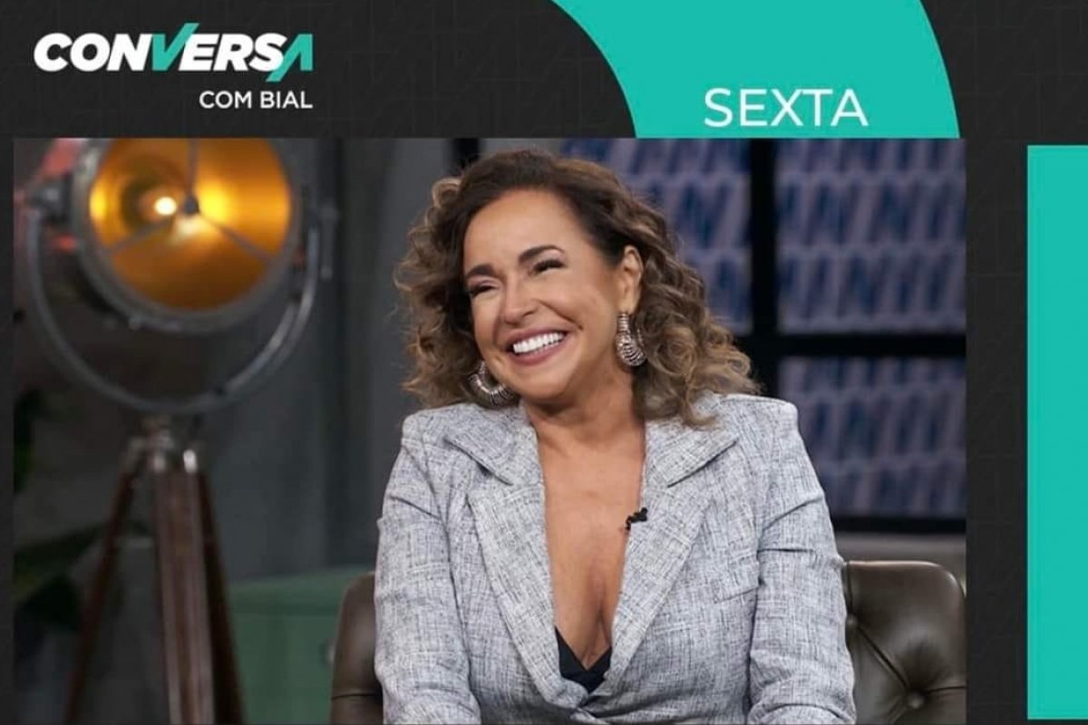Daniela Mercury grava programa de Pedro Bial! 