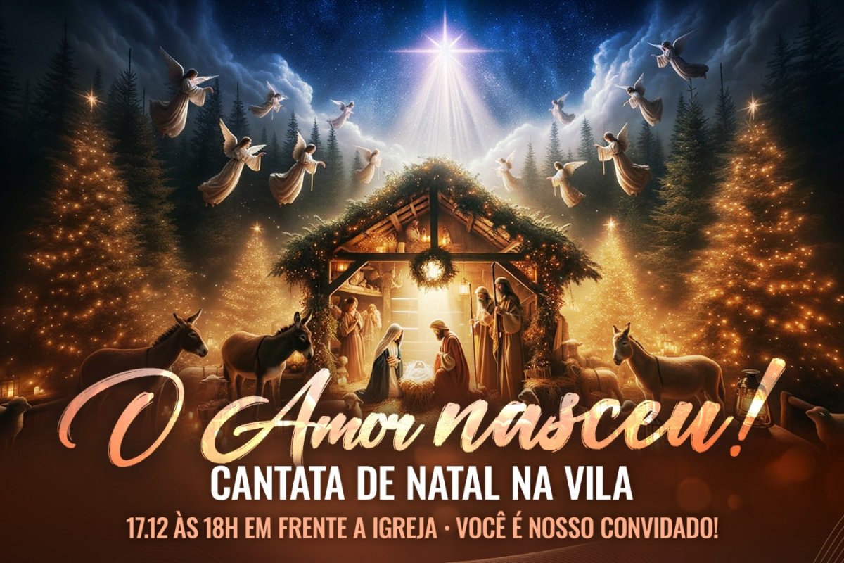 Com o apoio da prefeitura de Salvador, bairro da Vila Laura recebe o musical  “O amor nasceu”  promovido pela Igreja Batista da Vila (IBAV)! 