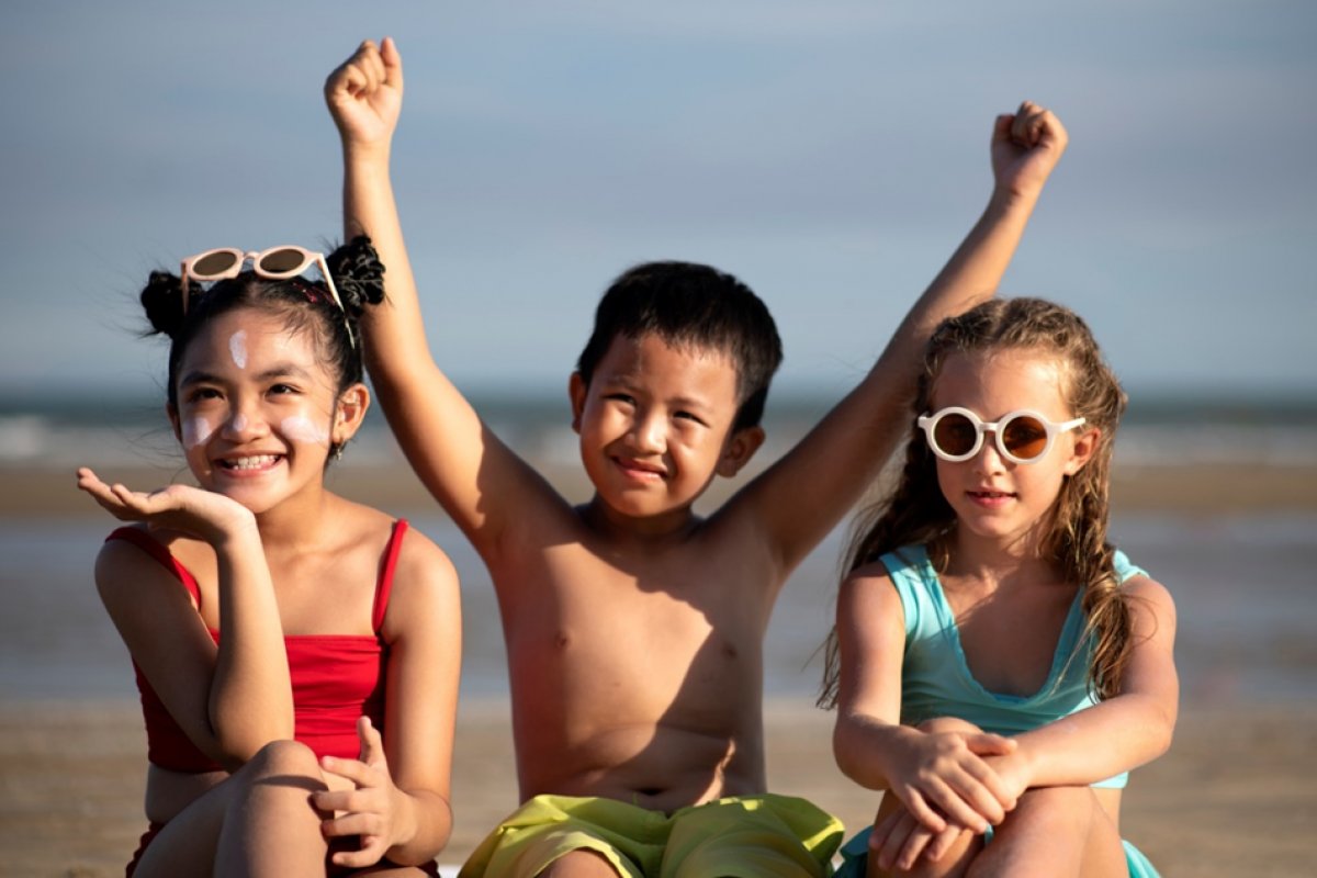 Saúde infantil: cuidados com o bem-estar das crianças durantes as férias de verão!