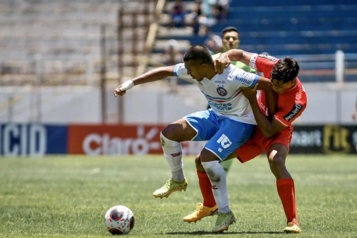 Bahia empata com Atlético Guaratinguetá, e está eliminado da Copinha 