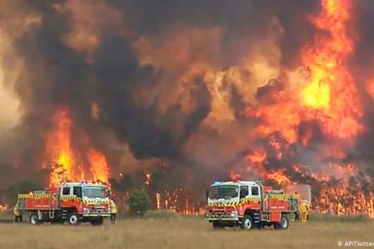 Fumaça dos incêndios na Austrália já chegou no Chile e pode atingir o Brasil