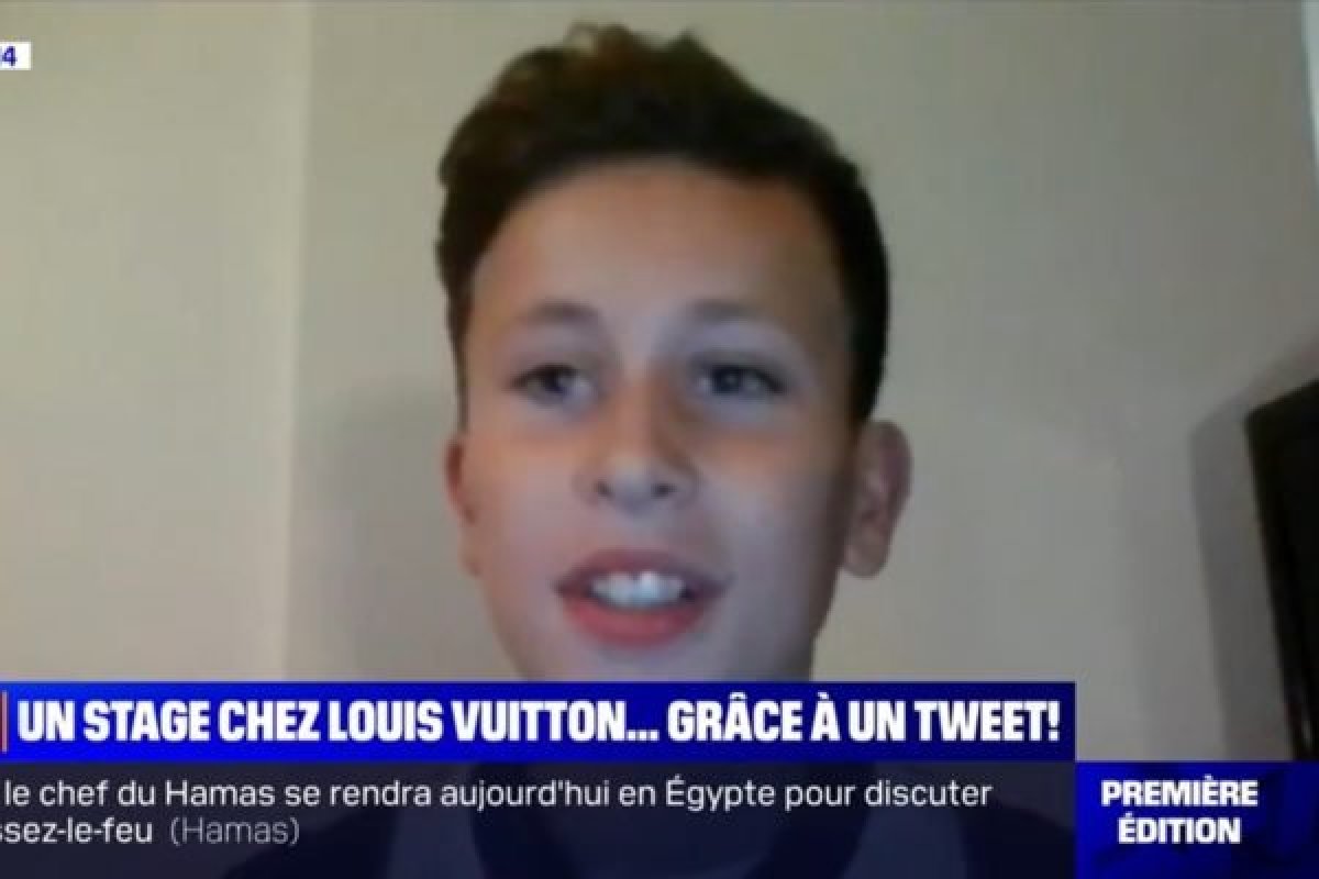 Louis Vuitton contrata jovem de 13 anos, após a mãe postar suas artes na web! 