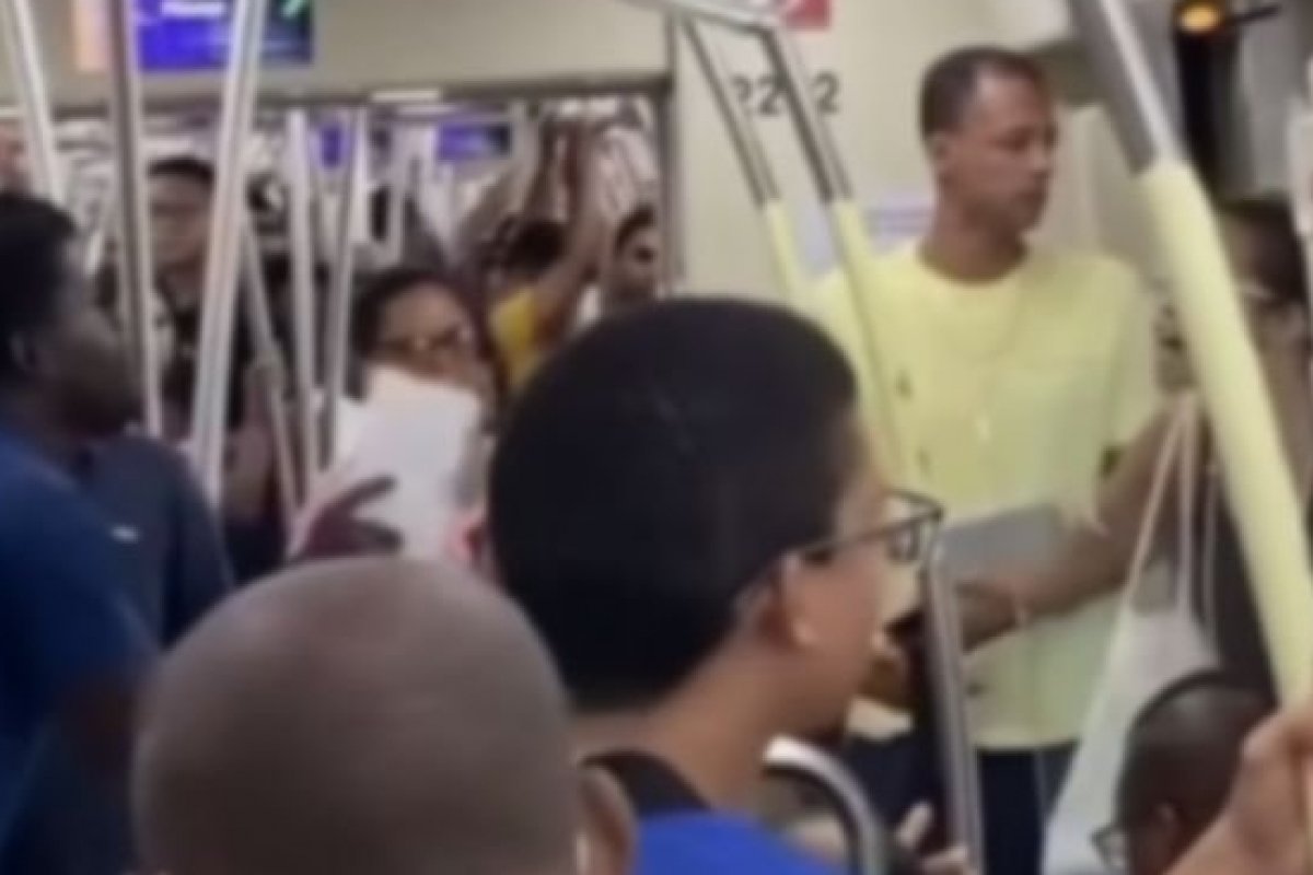Vídeo: intolerância religiosa é registrada no metrô em Salvador