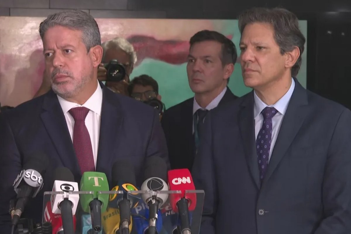 Haddad discute medidas para equilibrar as contas públicas com Lira