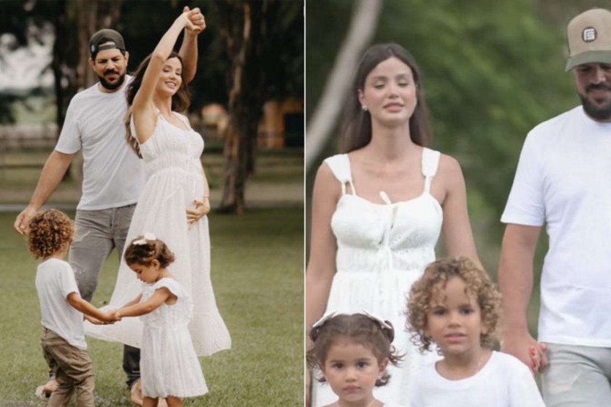 Sorocaba e a esposa, Biah Rodrigues, vão ter filhos gêmeos! 